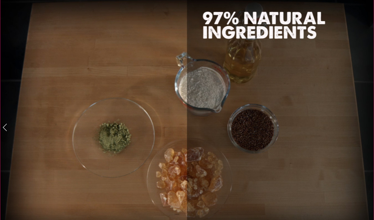 Making linoleum is like cooking with natural ingredients